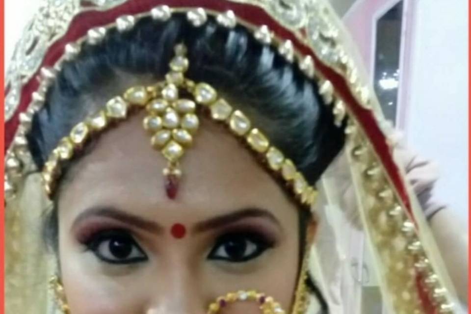 Bridal makeup