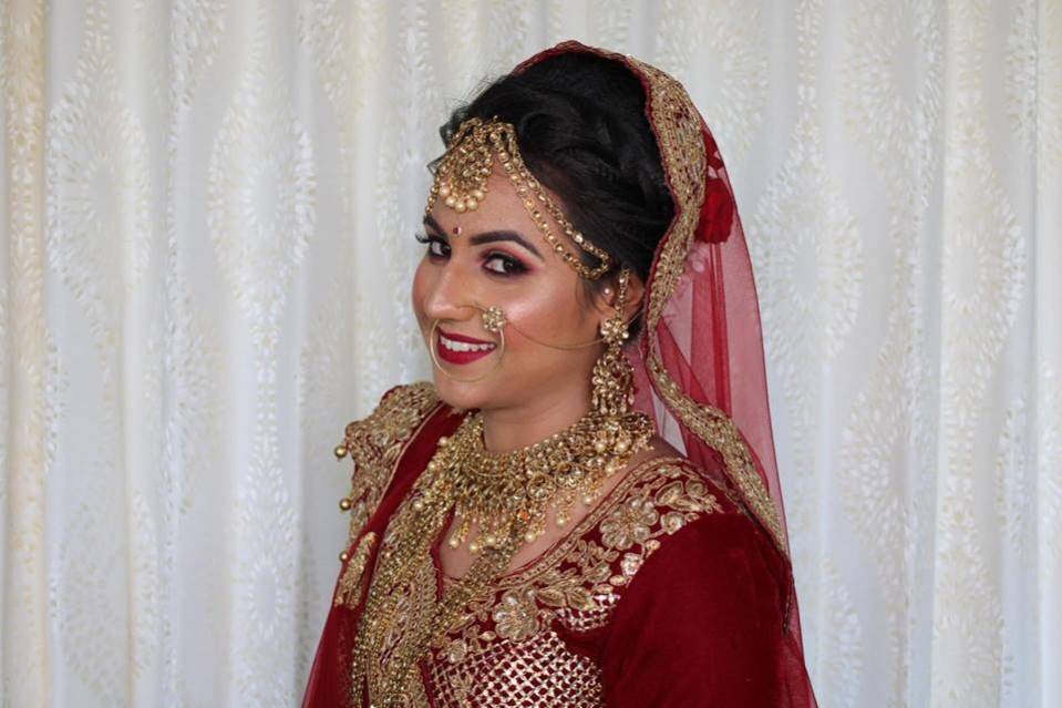 Bridal makeup