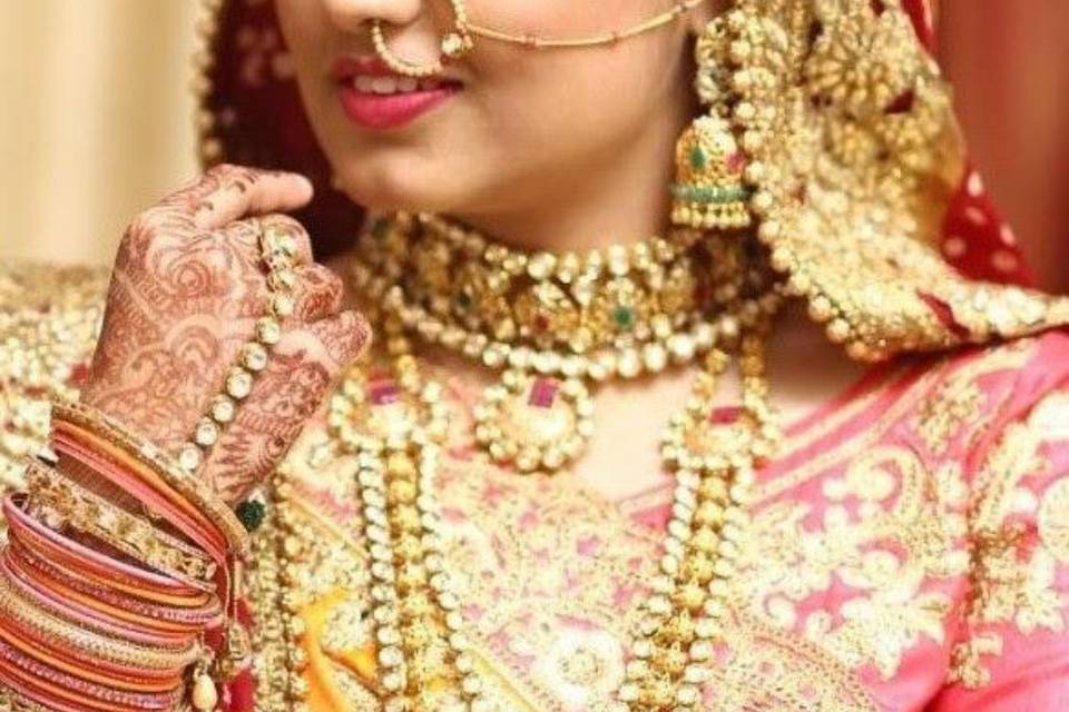 Bridal makeup