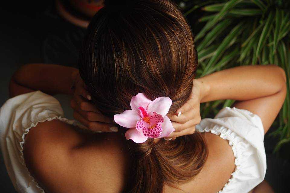 Floral Hair Accessory