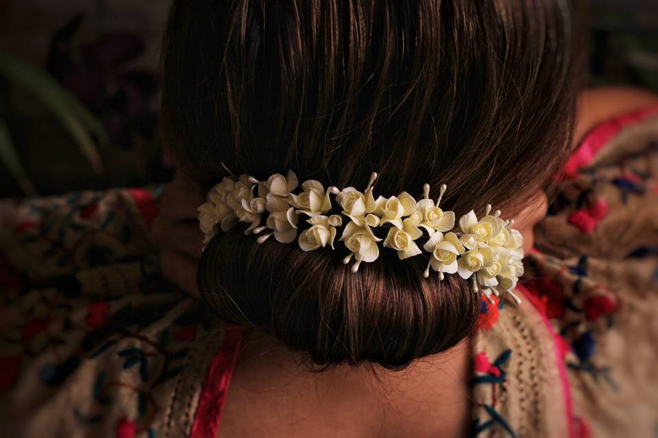 Floral Hair Accessory