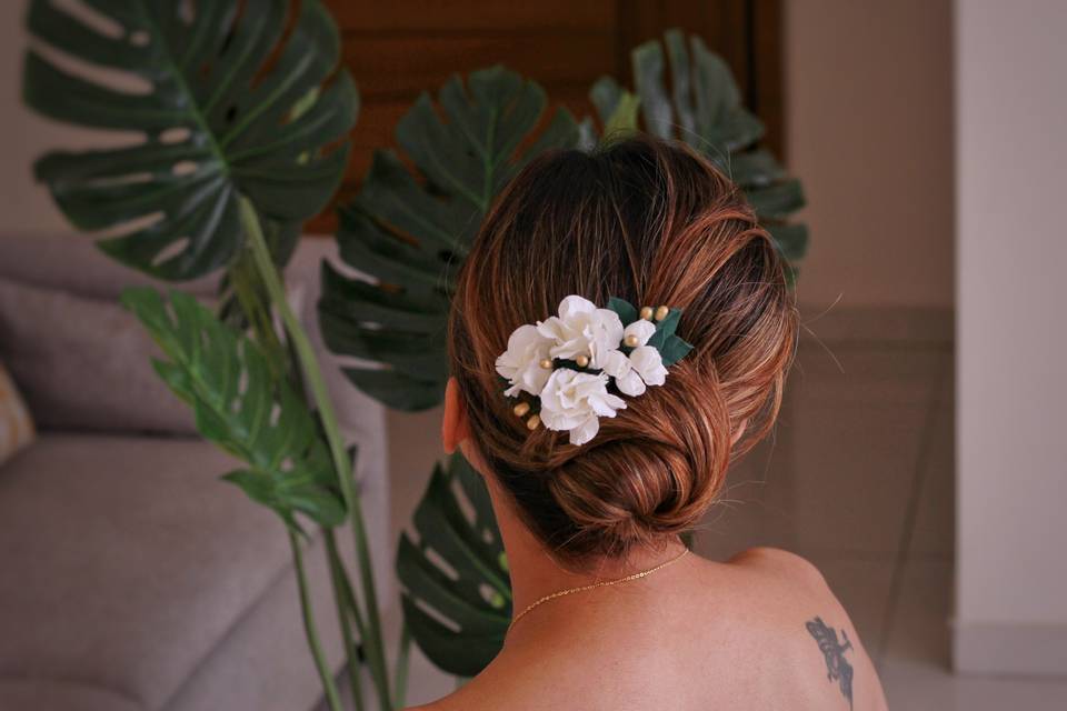 Floral Hair Accessory