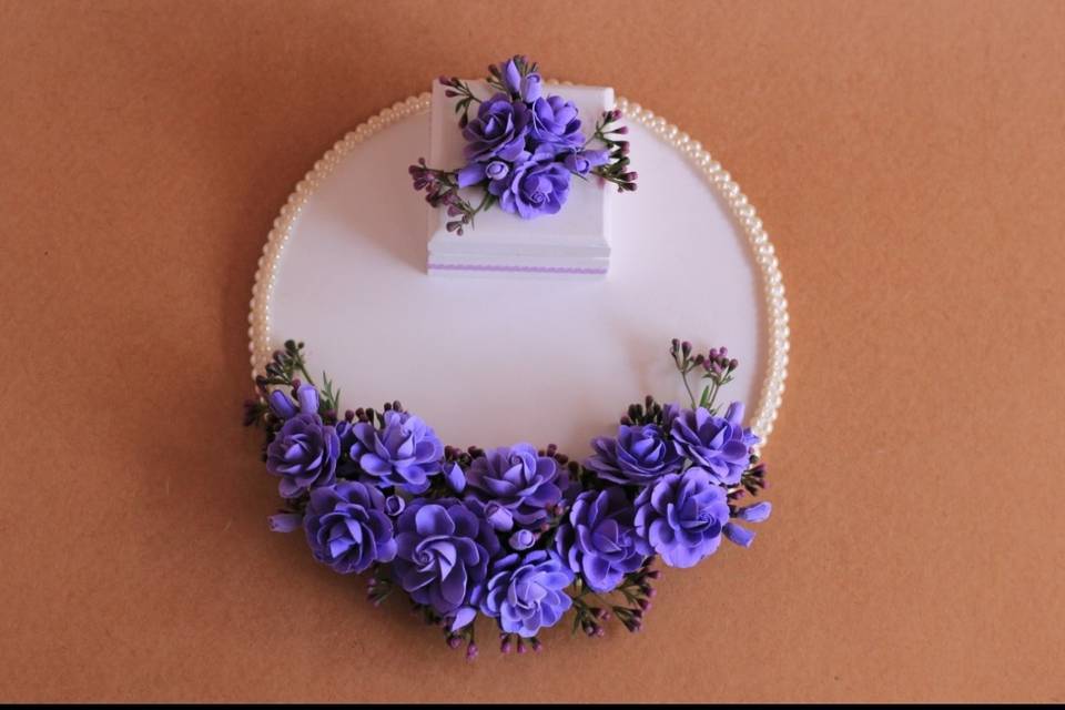 Floral Ring Tray