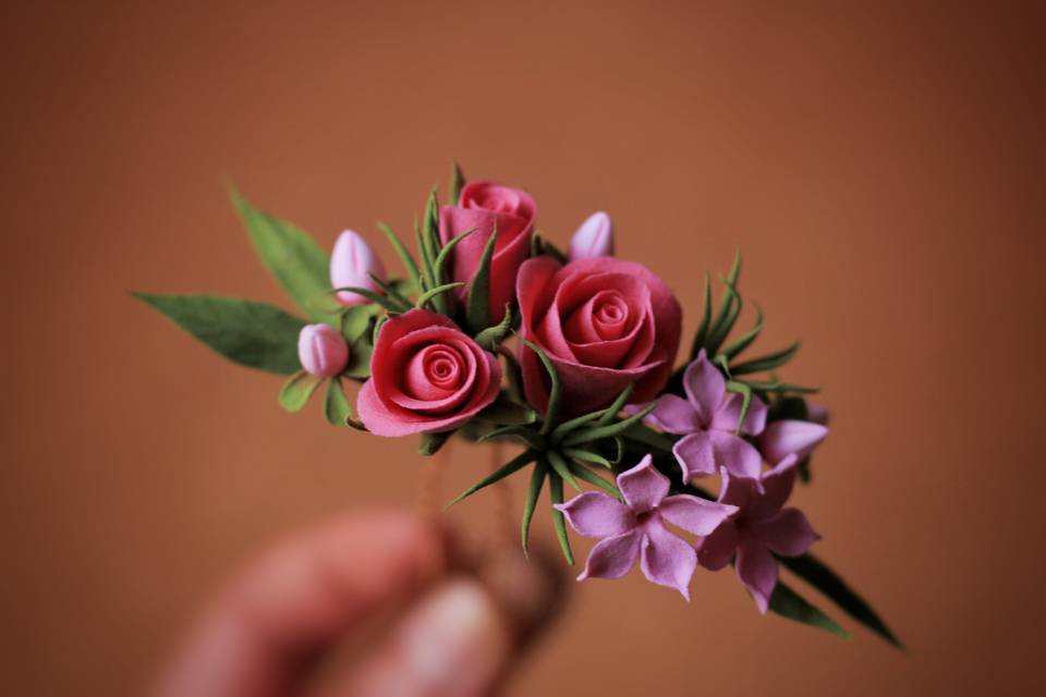 Floral Hair Accessory