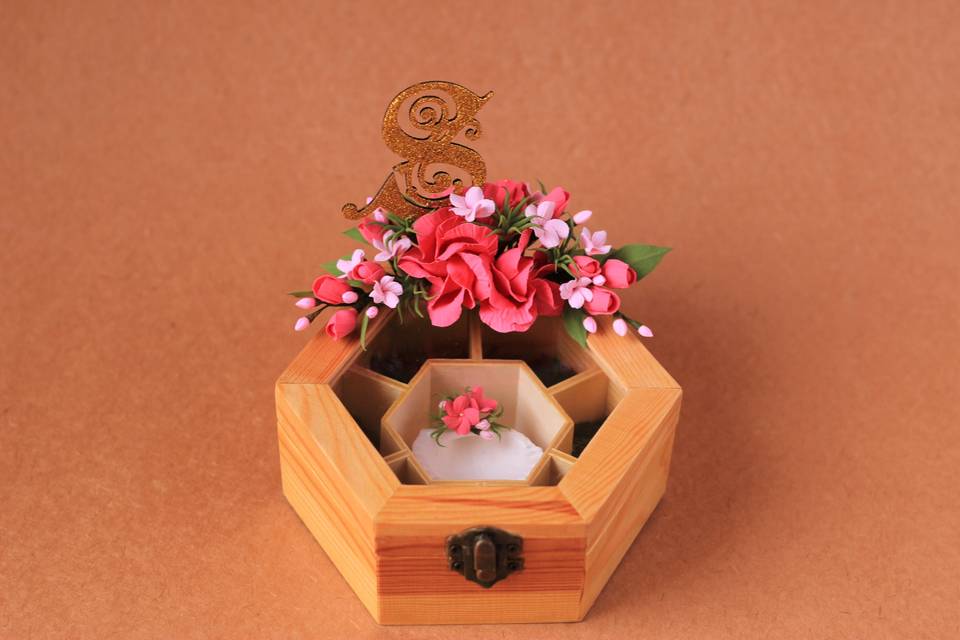 Floral Ring Box