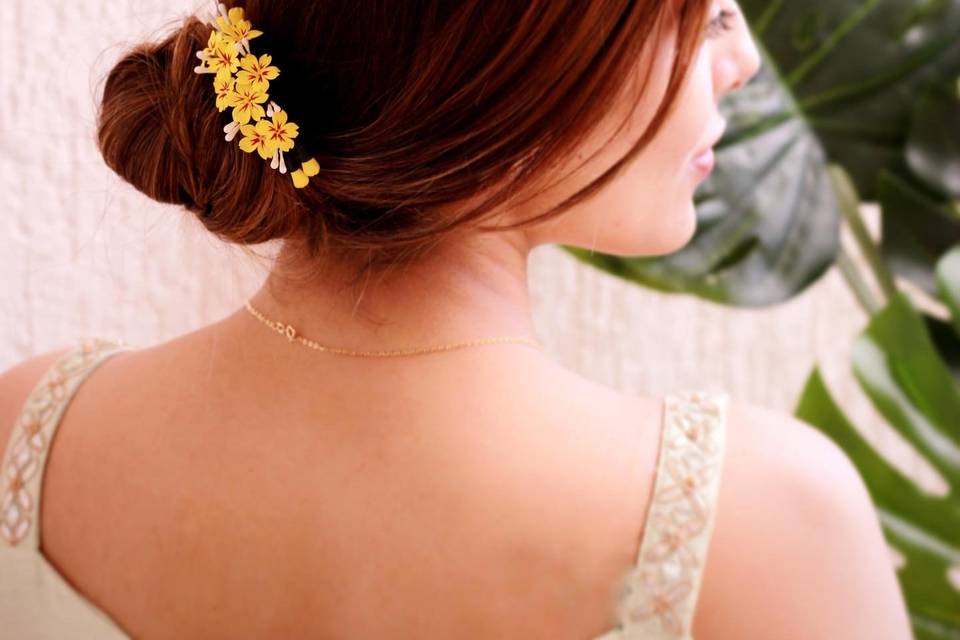 Floral Hair Accessory