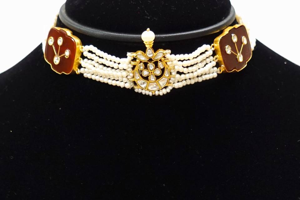 Kundan Inlay Princess Chokar