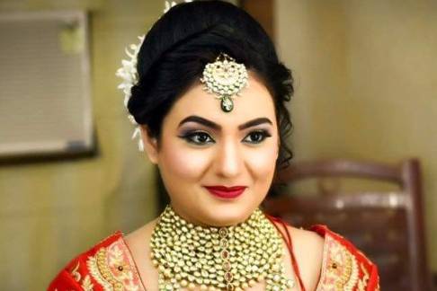 Bridal makeup