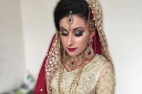 Bridal makeup