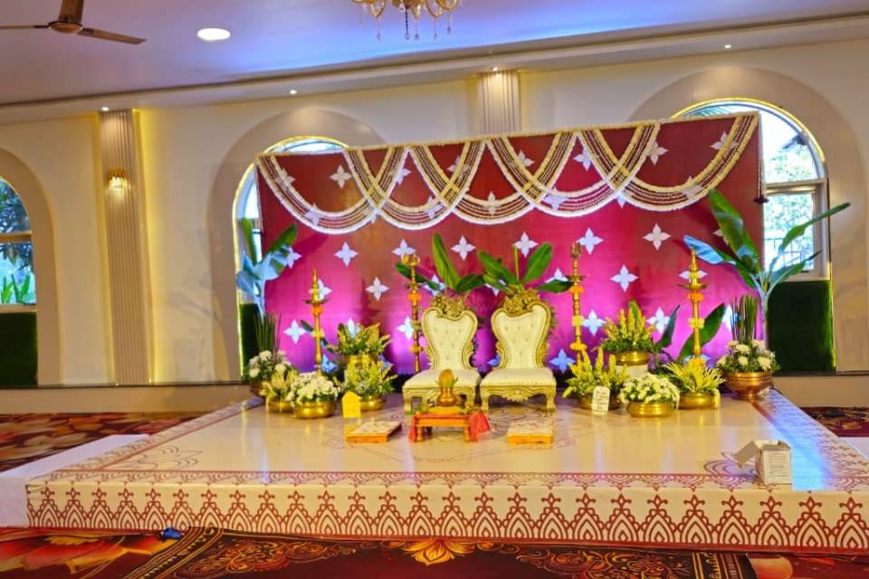 Traditional backdrop