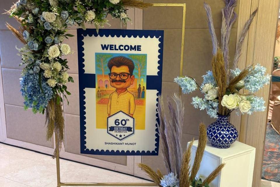 Welcome board