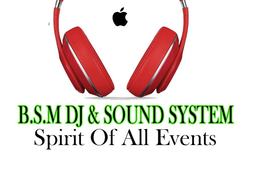 B.S.M. DJ & Sound System Logo