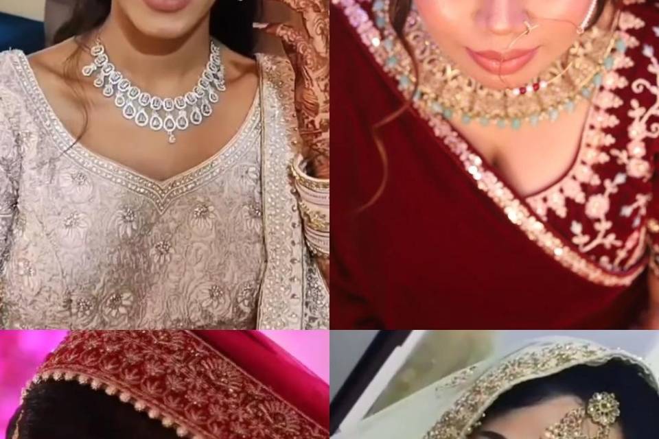 Bridal makeup looks