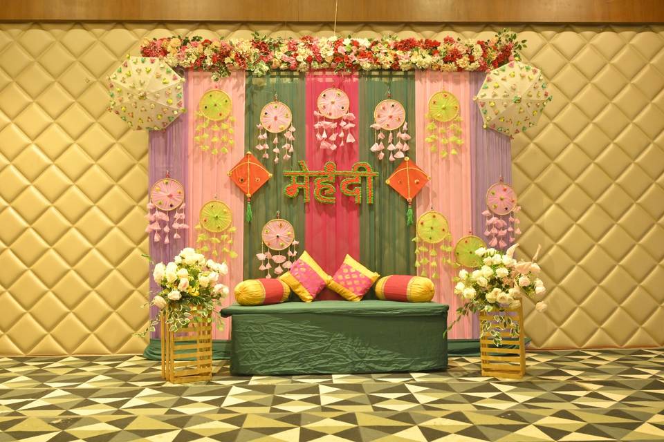 Mehndi decor