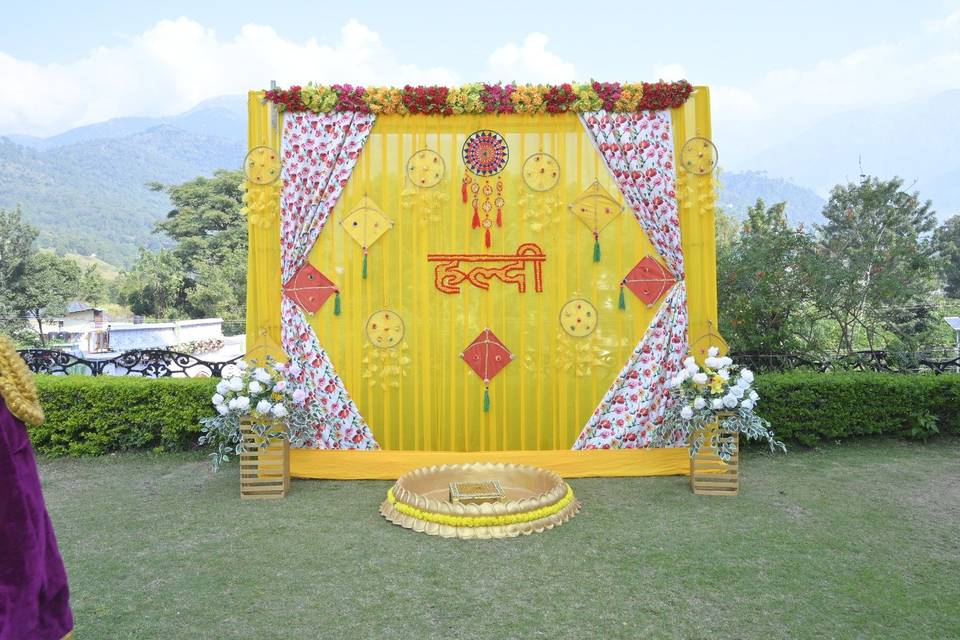 Haldi decor
