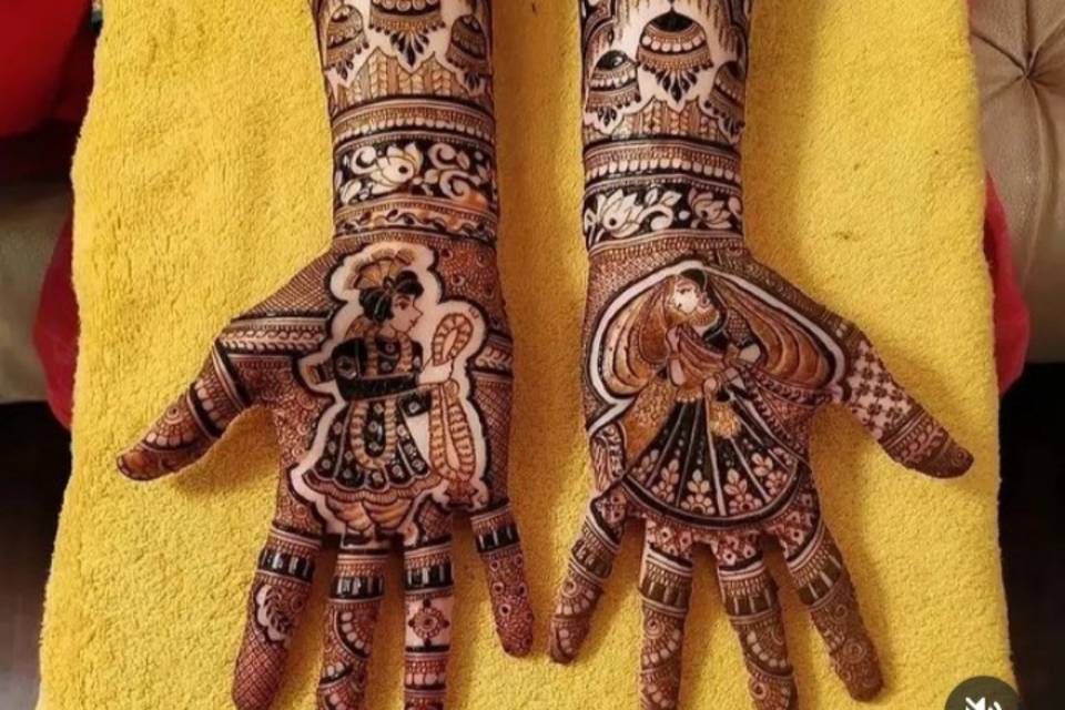 Arjun mehandi artist