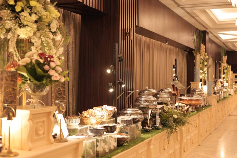Catering setup