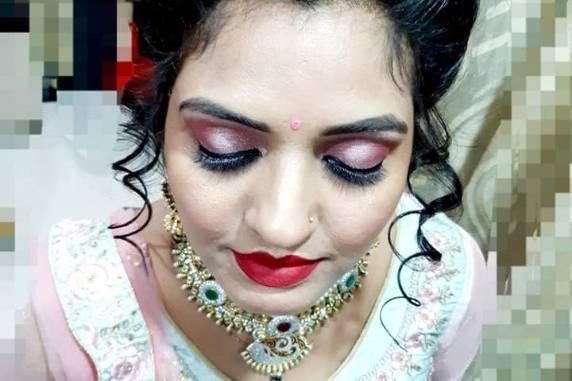 Bridal makeup