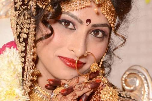 Bridal makeup