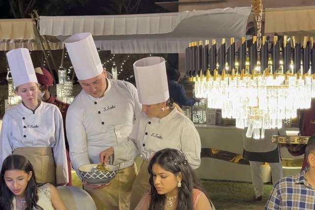 Foreign Chefs for big fat wed.