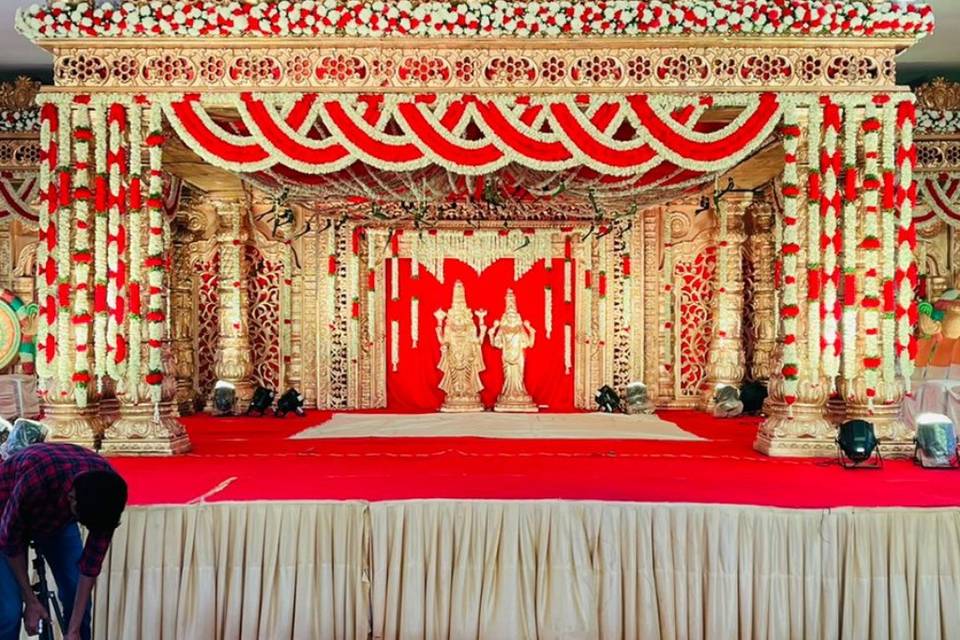 mandapamdecoration  Sai weds Preethi