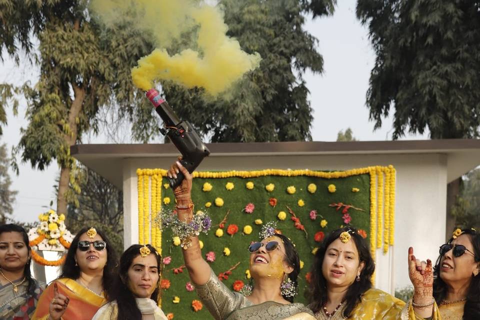 Haldi decor