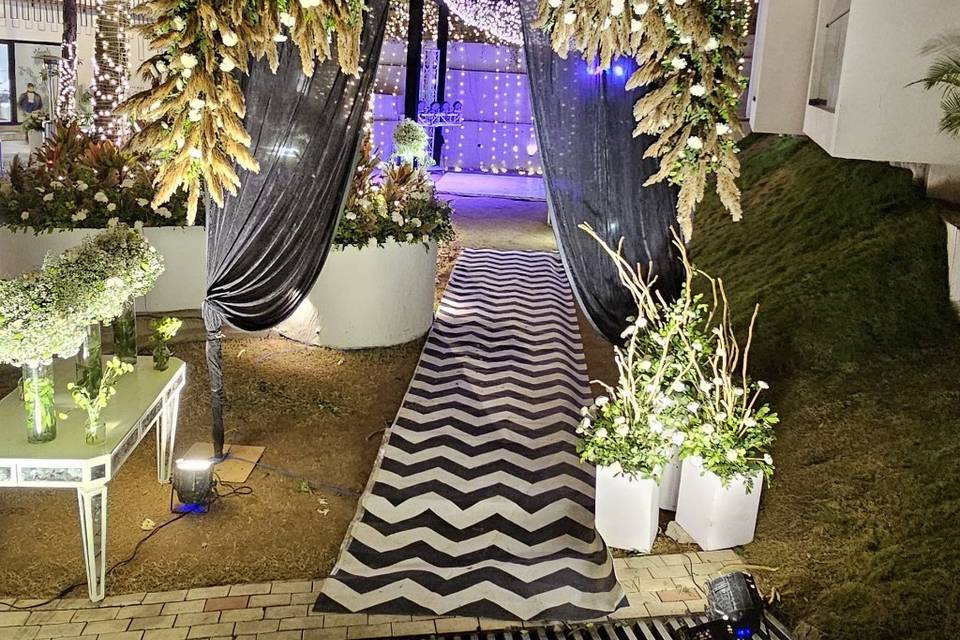 Sangeet entrance