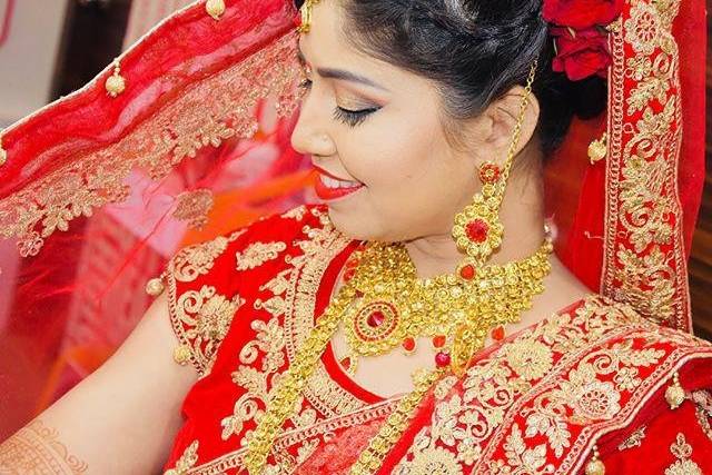 Bridal makeup