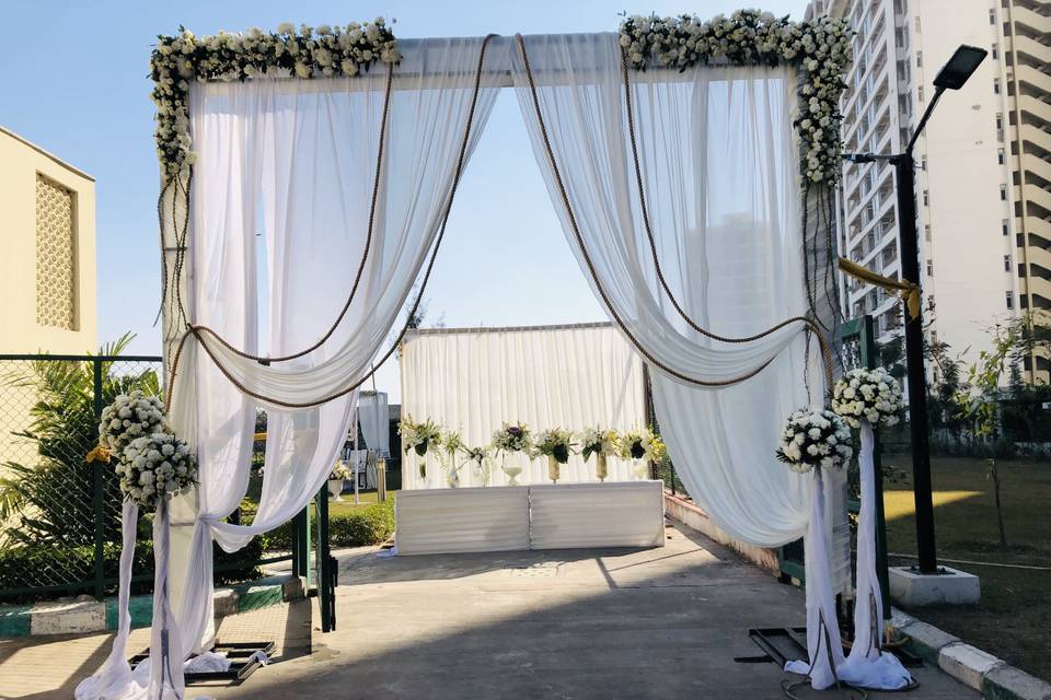 White Theme Decor