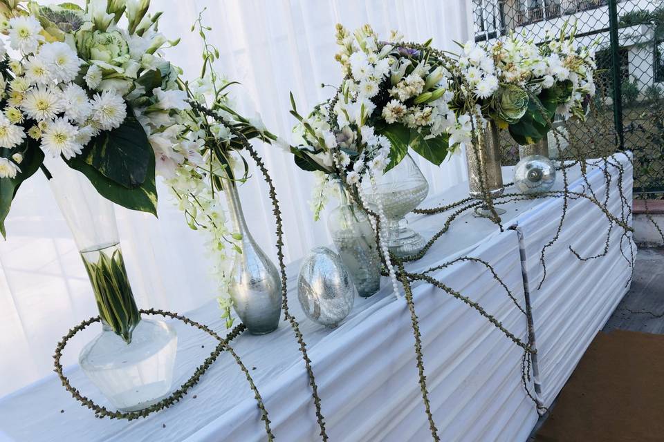 White Theme Decor