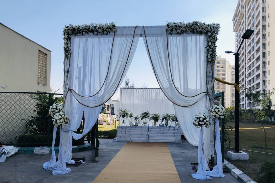 White Theme Decor