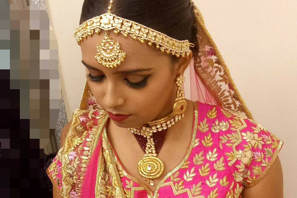 Bridal makeup