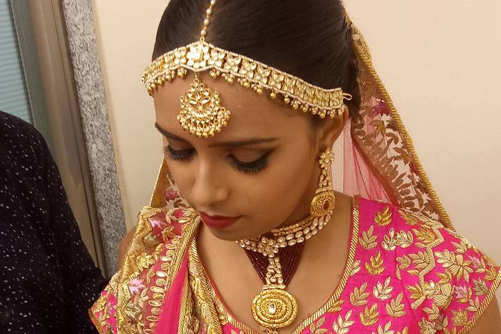 Bridal makeup