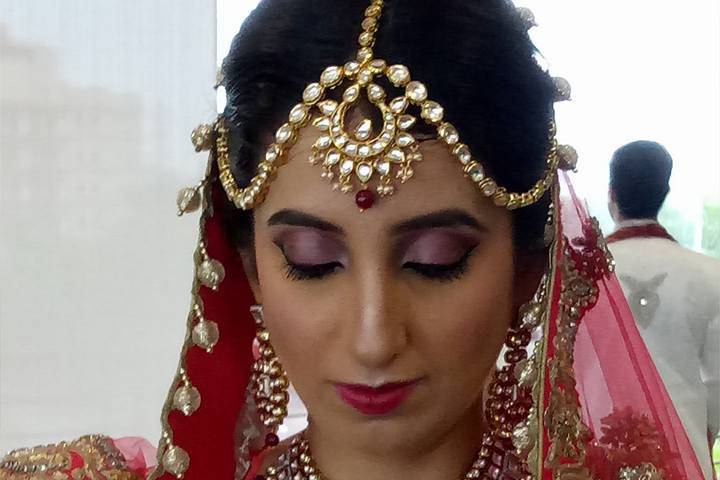 Bridal makeup