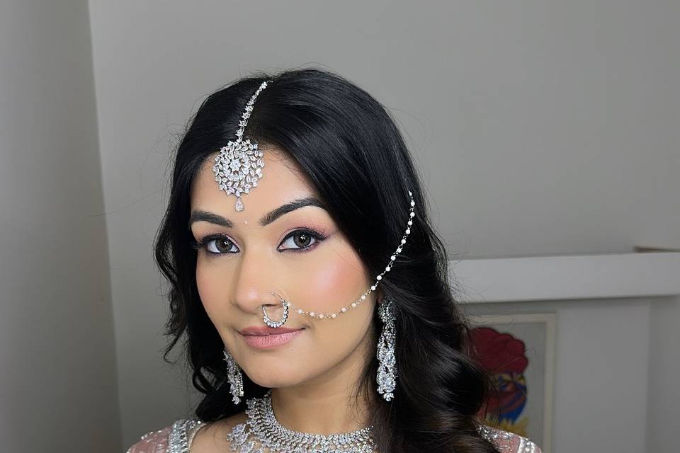 Day bridal look