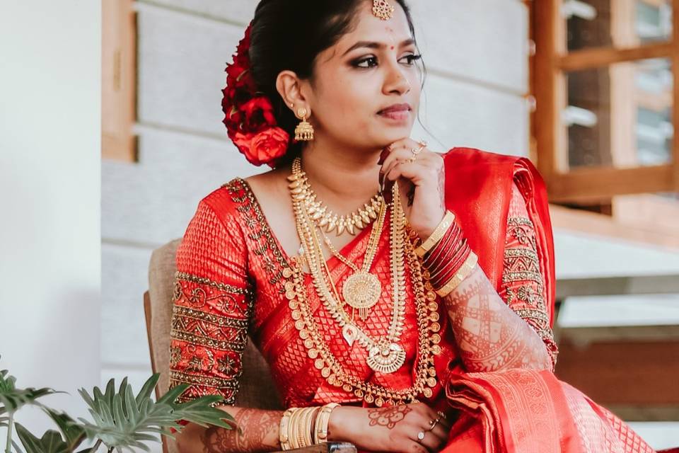 Kerala wedding bride