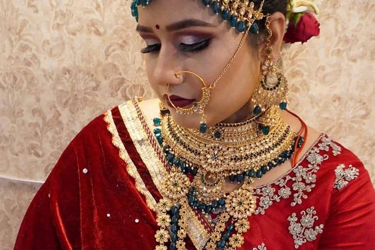 Bridal makeup