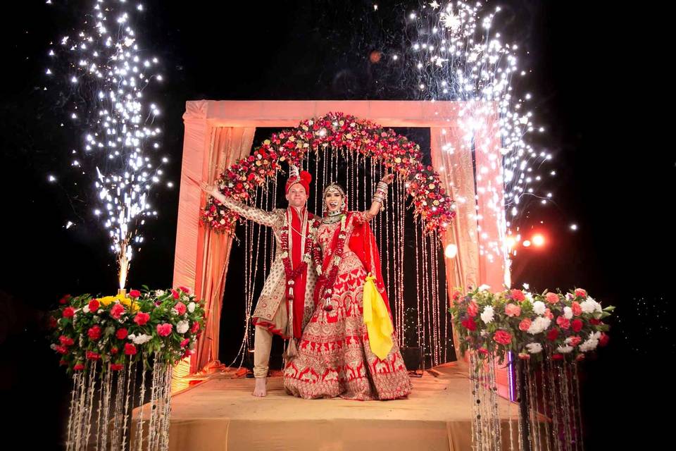 Wedding stage decor