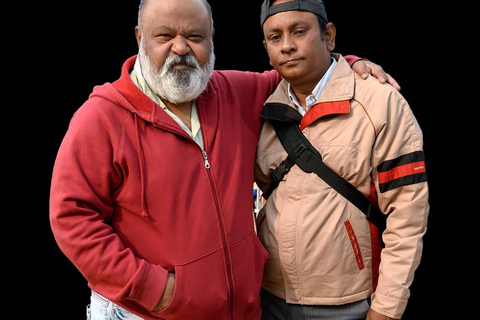 Ranjan KM with Saurabh Shukla