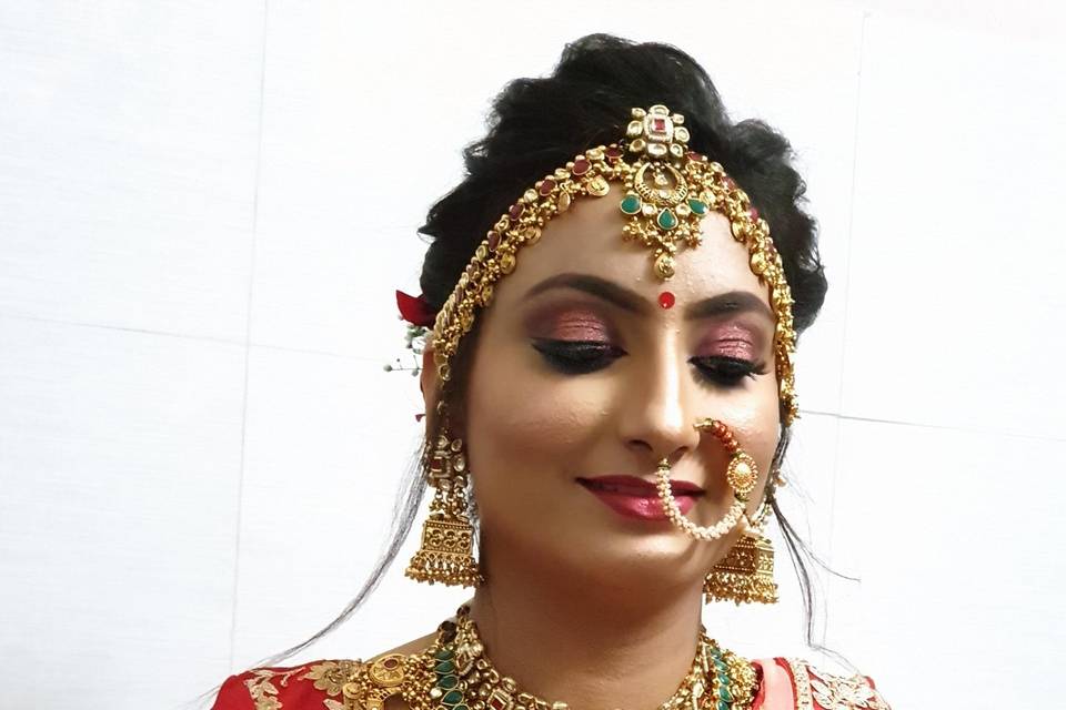 Bridal makeup