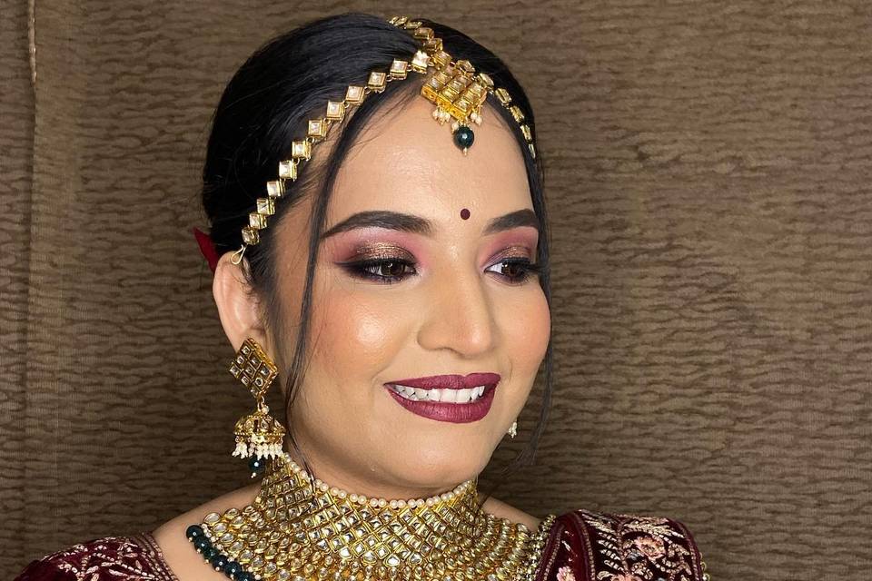 Bridal makeup