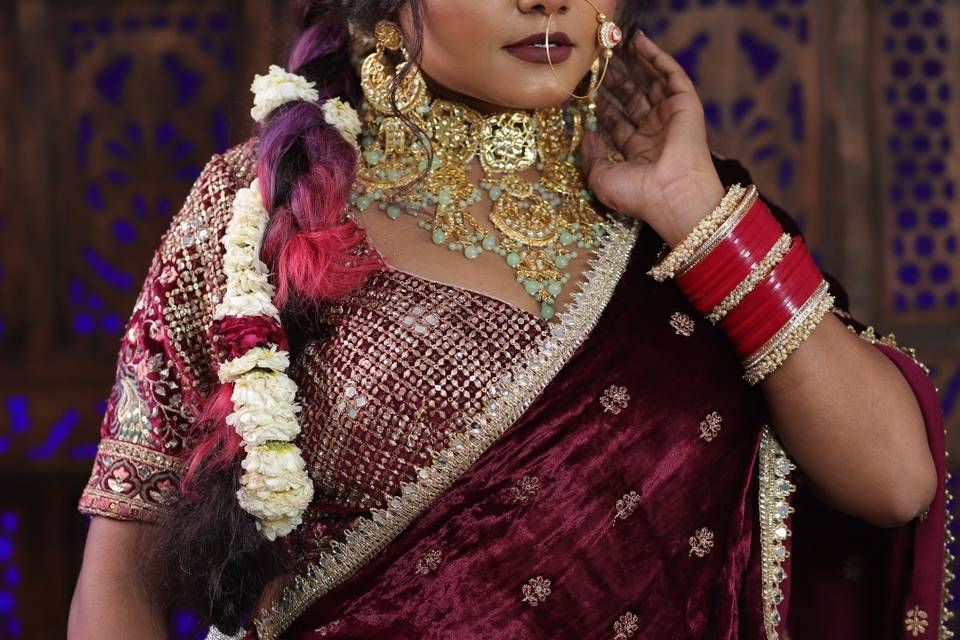 Bridal makeup