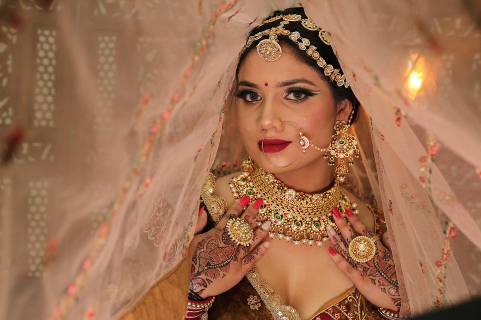 Bridal makeup