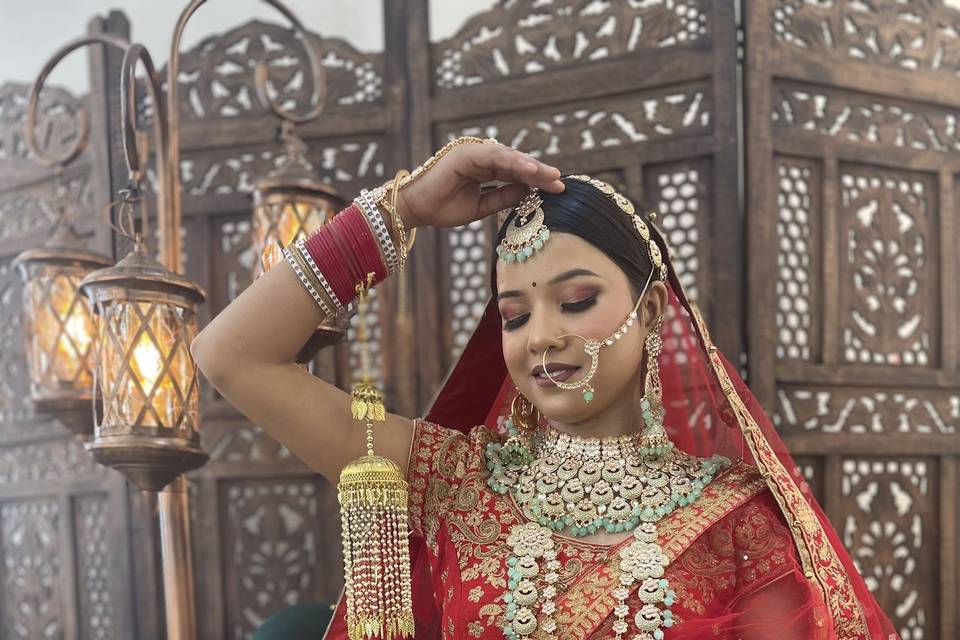 Bridal makeup