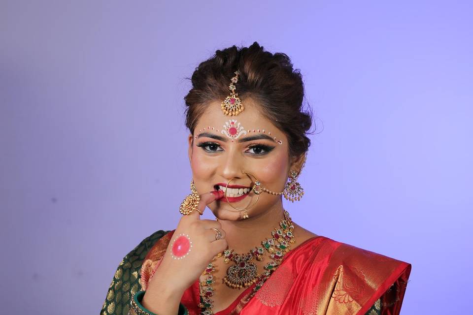 Bridal makeup