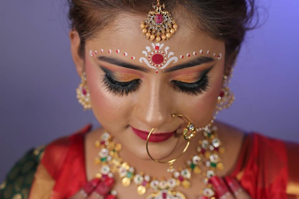 Bridal makeup