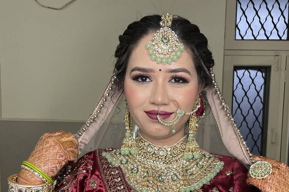 Bridal makeup