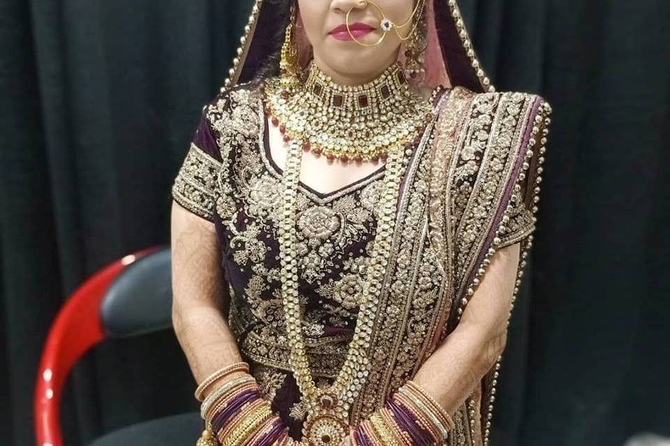 Bridal makeup