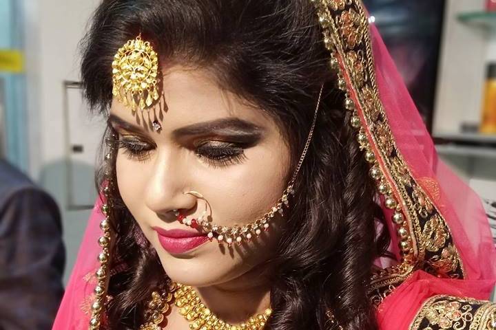 Bridal makeup