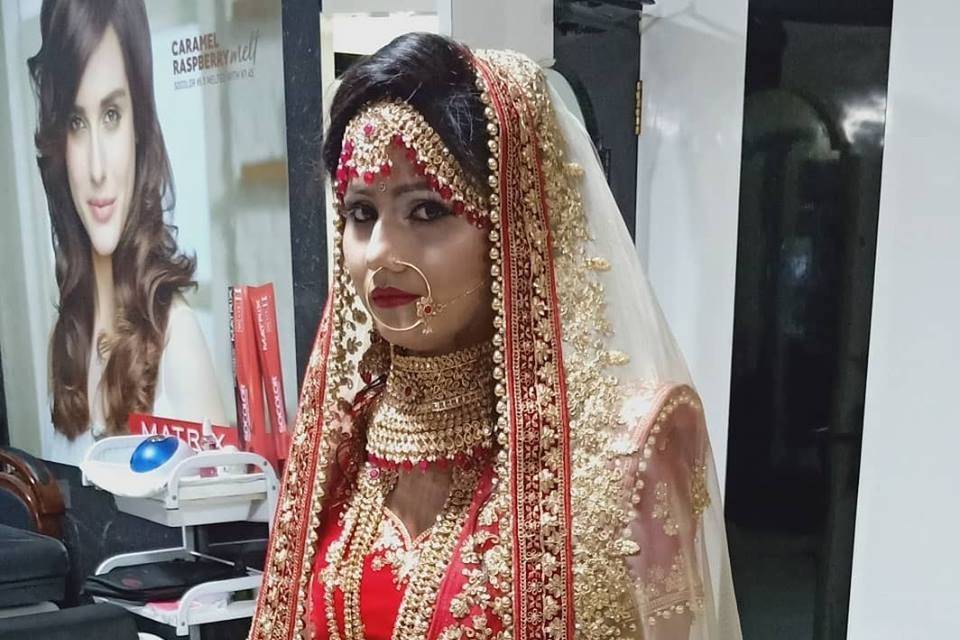 Bridal makeup